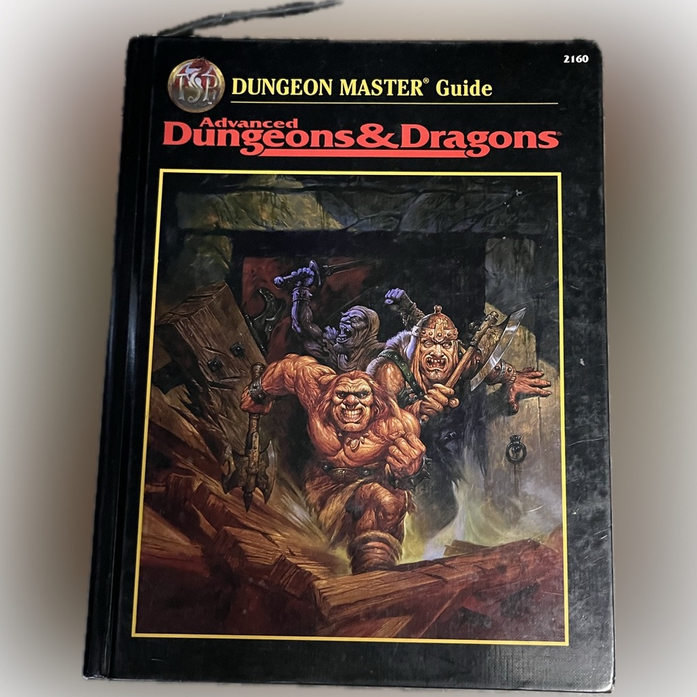 Advanced Dungeons & Dragons 2nd Edition Dungeon Master Guide 1995 1st Printing